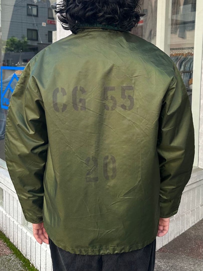 【美品】80's U.S.NAVY「A-1」デッキジャケット