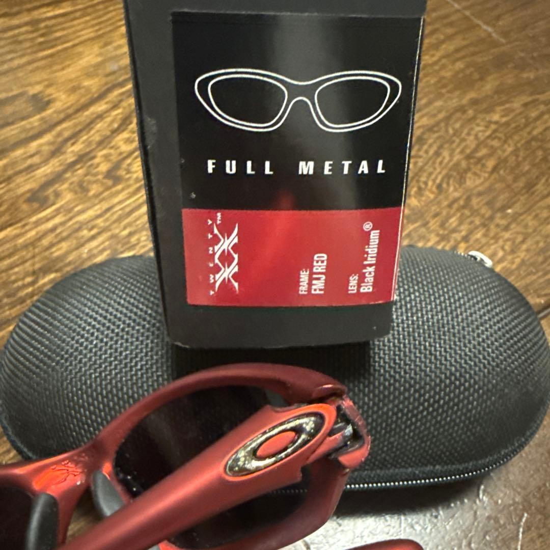 Oakley FULL L サングラス ファイアレッド