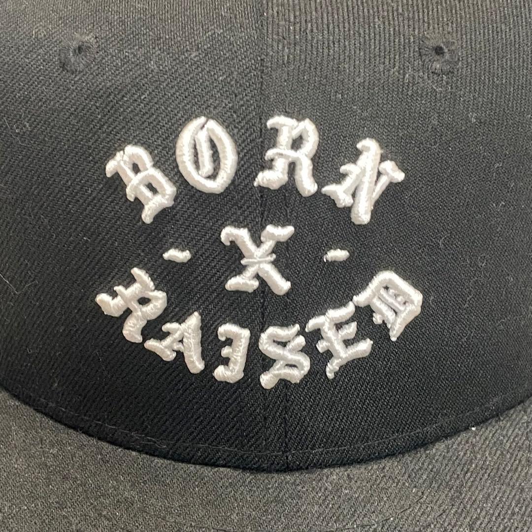 【希少】Born X Raised × New Era Rocker Cap 黒