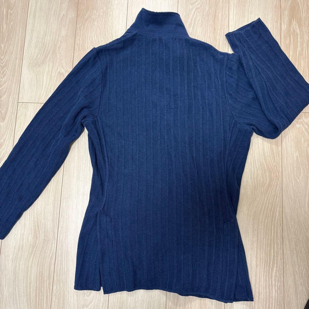 「M.Iwa 」LARDINI コットンニットジャケット