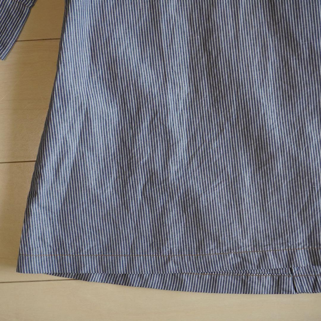 【美品】パラスパレス パームスカンパニー ヒッコリー風 ダブル スプリングコート