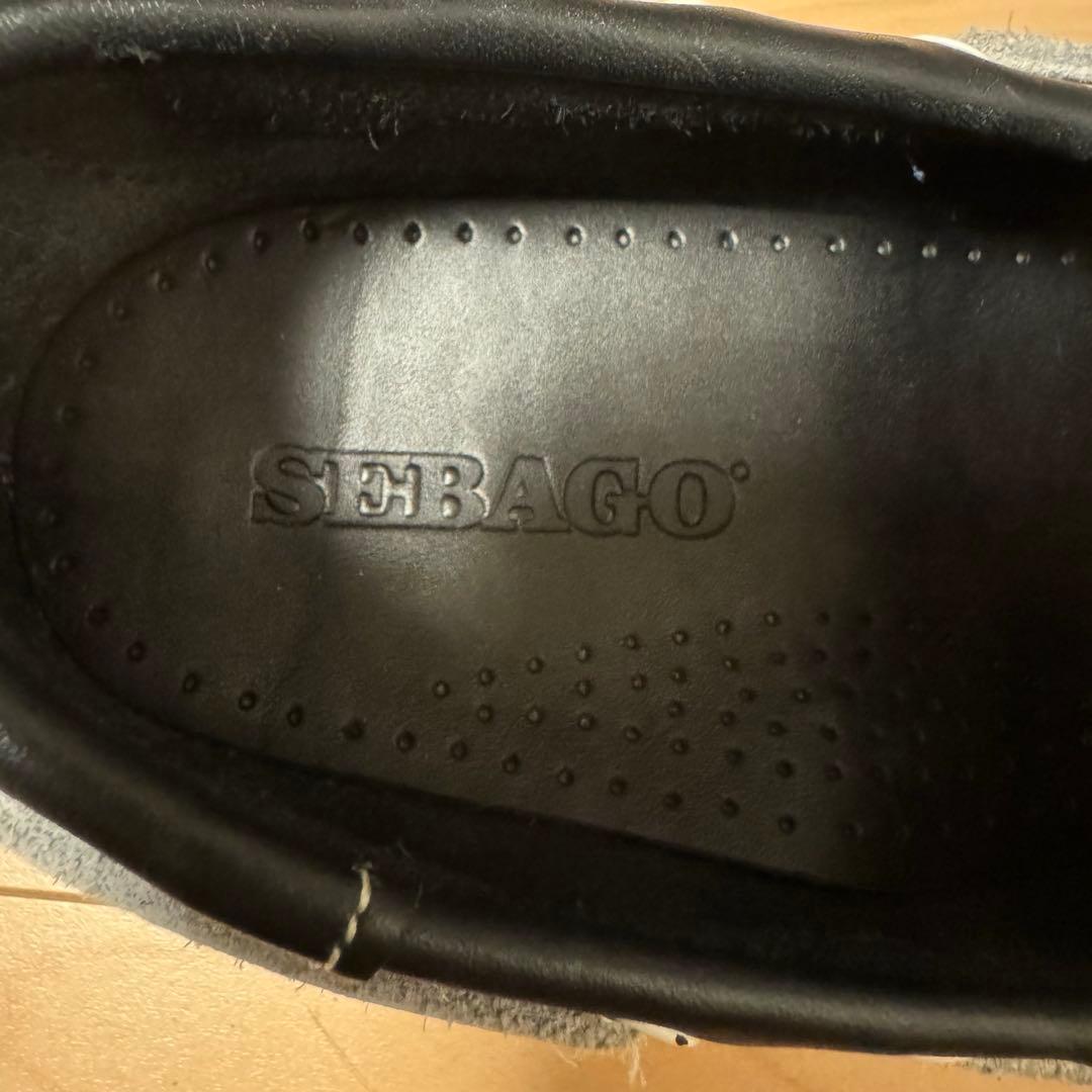 セバゴ　デッキシューズ　サイズUK6 ネイビー　sebago