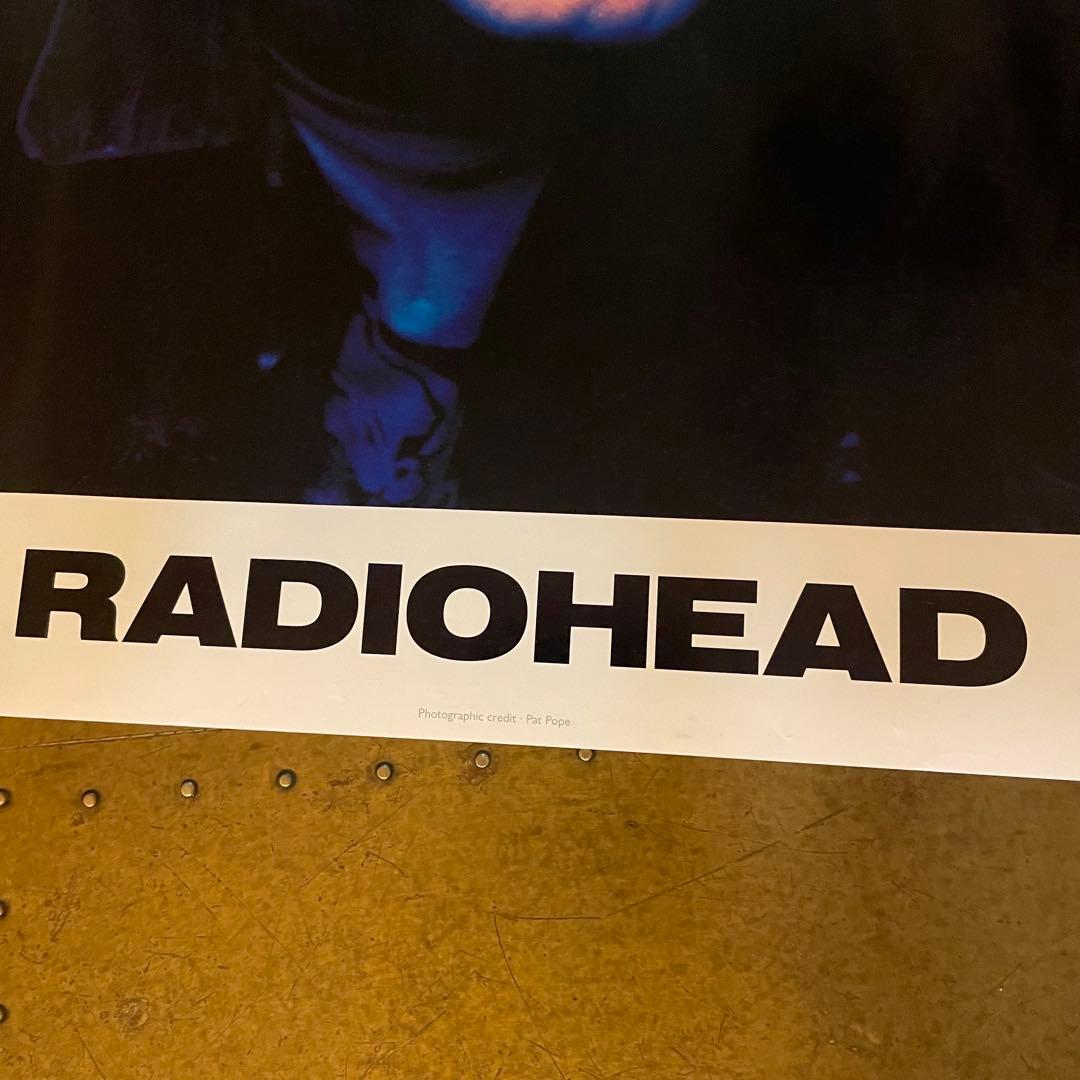 90s デッドストックRADIO HEAD 大判ポスター