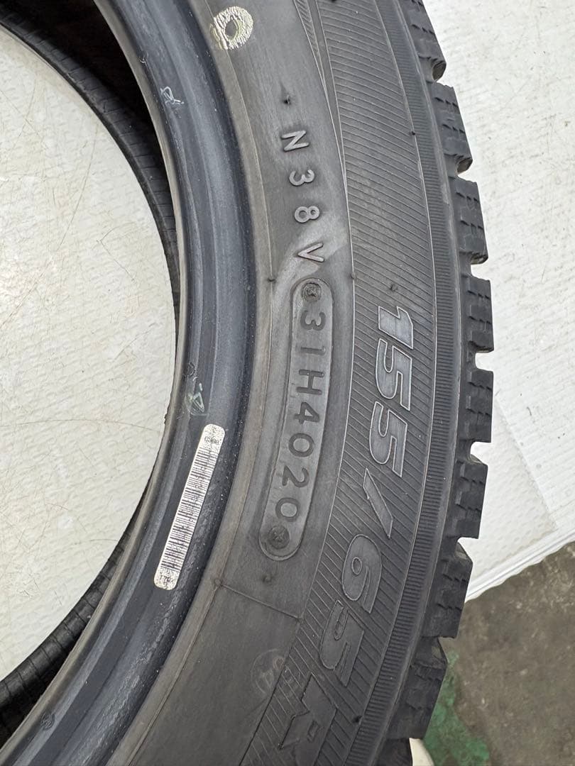 めるめる様引取り限定☆ 155/65R14 TOYO GARIT GIS 9分山