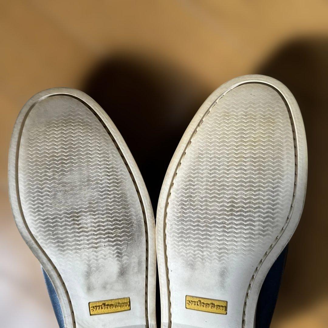 ユケテンキャンプモックsize８HＤクロームエクセルワクックスド革ソール黄ばみ有