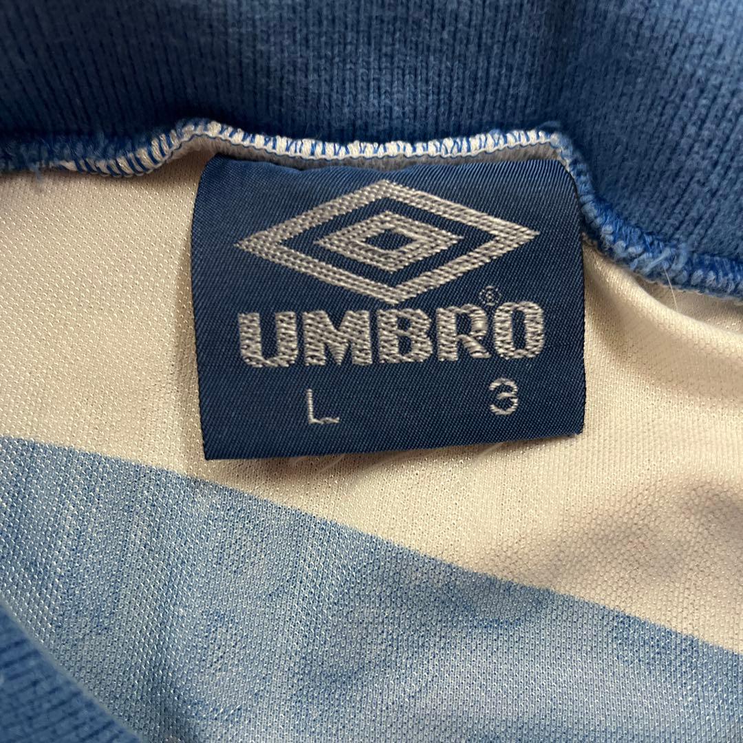 Umbro サッカーシャツ L ホワイト/ブルー Samsung