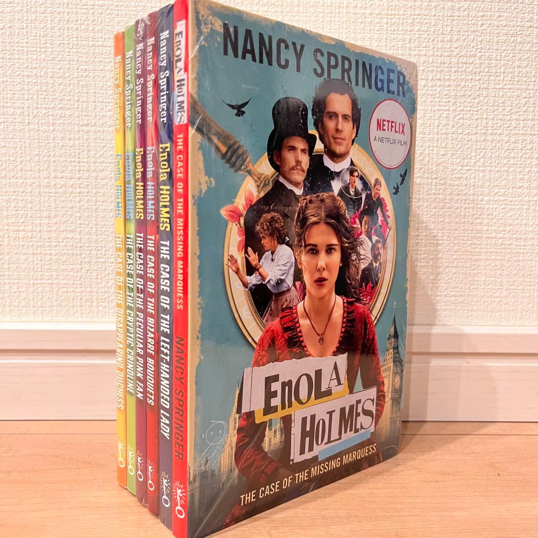 Enola Holmes エノーラ·ホームズ　青少年 英語小説　洋書　6冊