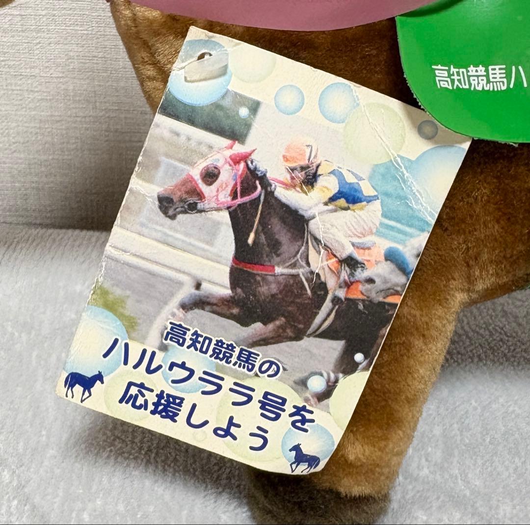 ハルウララ 高知競馬 ぬいぐるみ※タグ付き