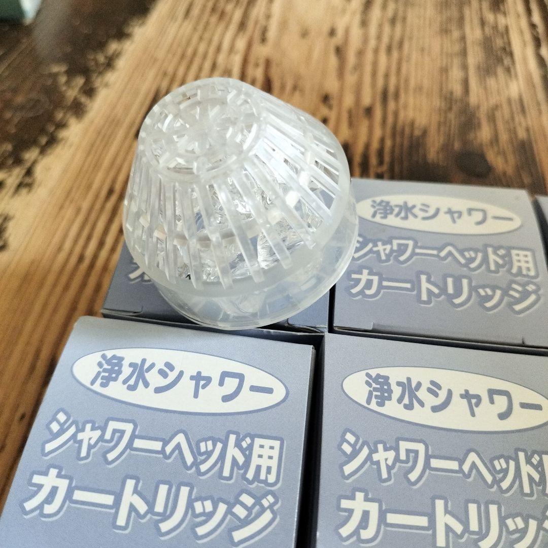 浄水シャワー シャワーヘッド用カートリッジ 8個