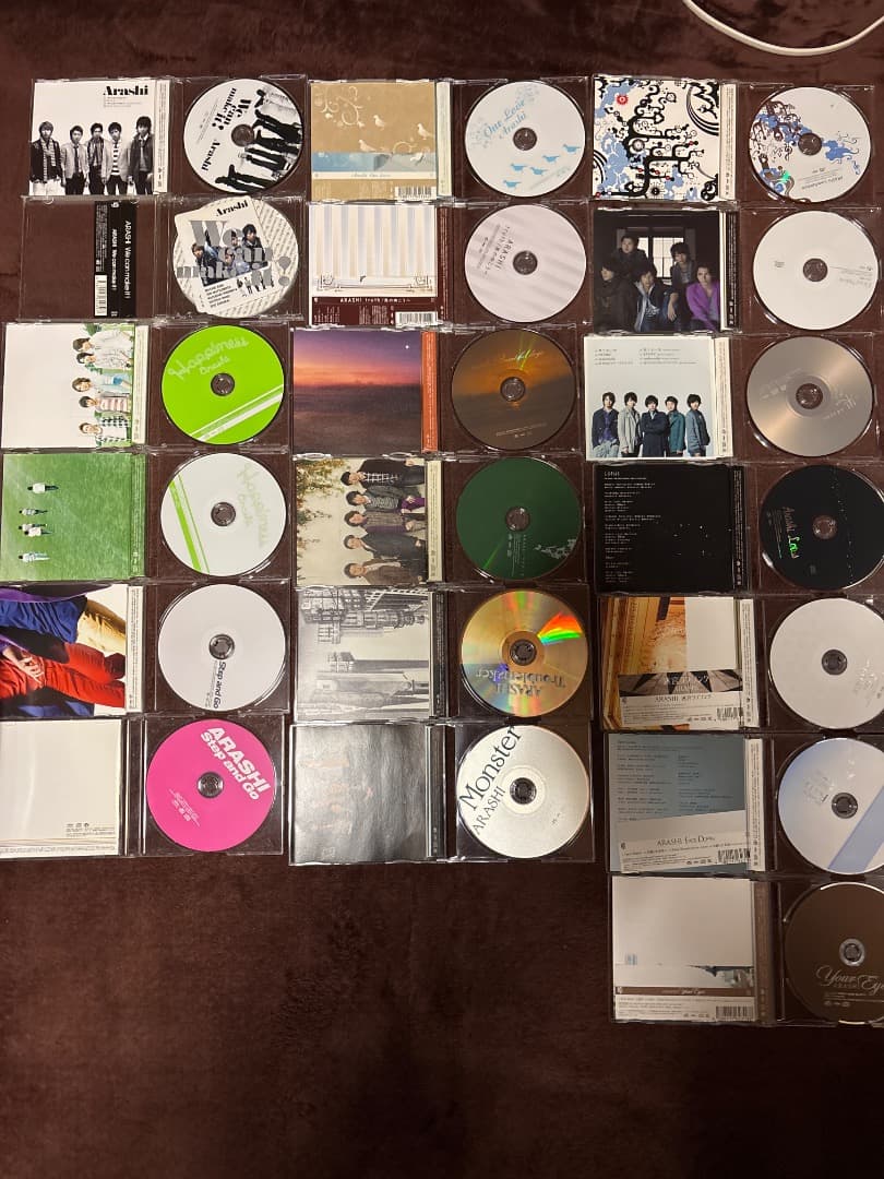嵐シングルCD（通常盤➕初回限定盤）63枚まとめ売り