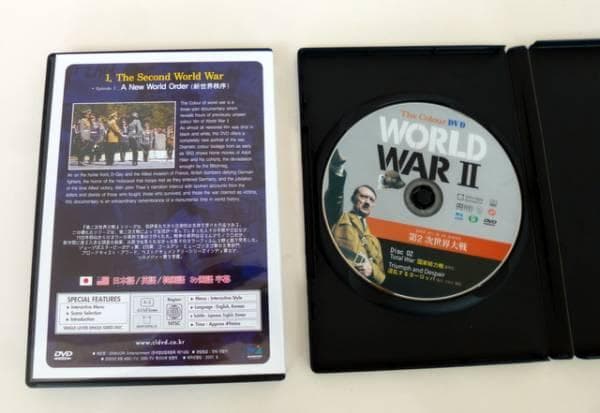 【DVD２組】The Colour DVD 第一次世界大戦　第二次世界大戦　M