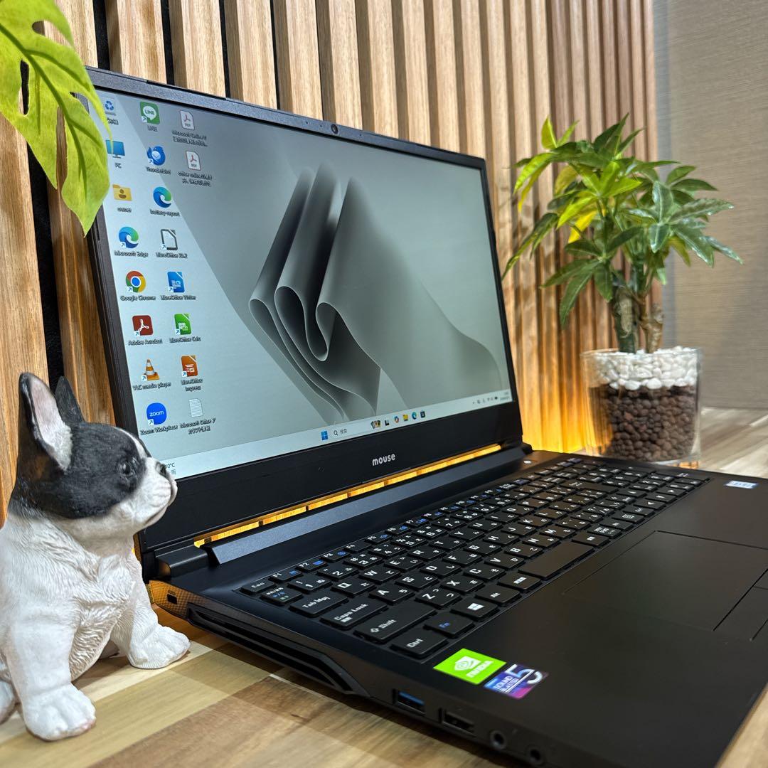 ゲーミング NVIDIAグラボ搭載‼️Mouse☘️最高峰i7☘ノートパソコン