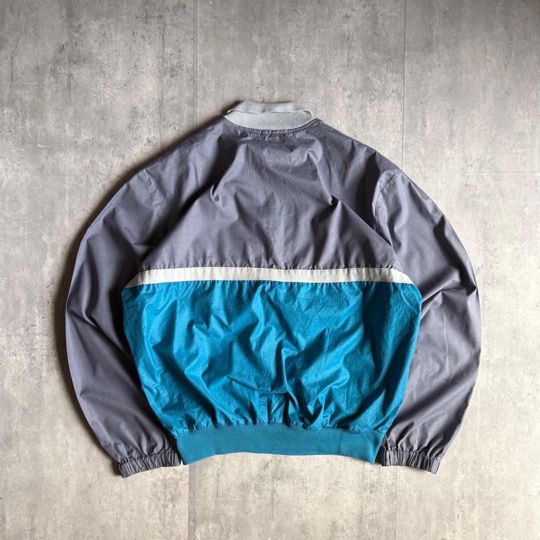 【70-80s Eddie Bauer】ハーフボタン　プルオーバー　短丈