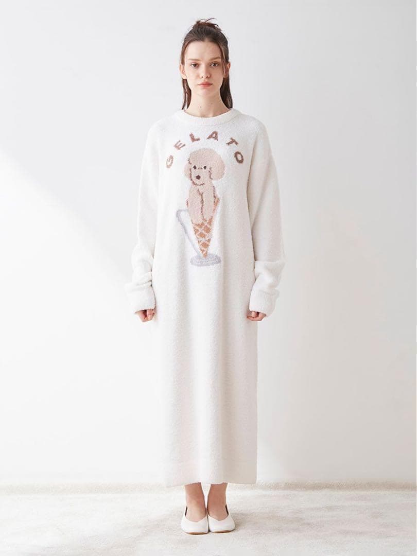 正規品♡完売レア♡ジェラートピケ トイプードル ワンピース アイスドッグ