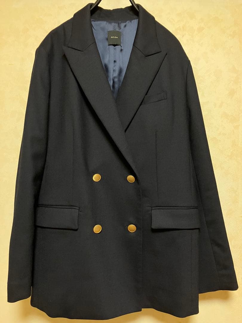 Spick and Span ダブルクロスピークドラペルジャケット