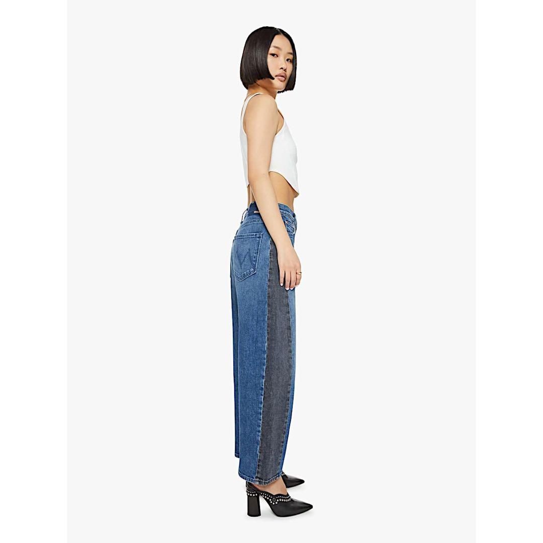 MOTHER DENIM 28インチ バレルレッグ カーブデニム