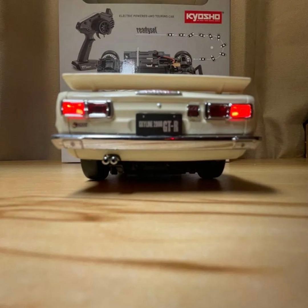 京商ミニッツAWDレディセット日産スカイライン2000GT-Rライトユニット付き