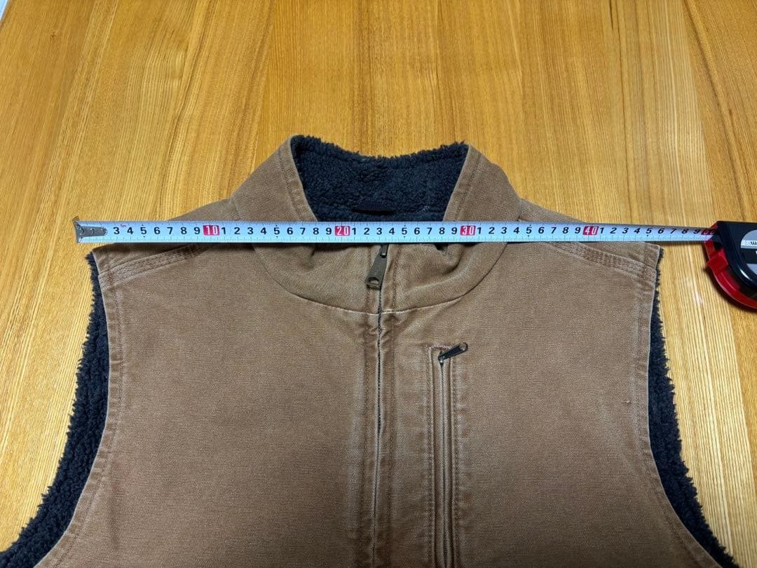 Carhartt カーハート ボア ベスト XL tall ブラウン トラビス