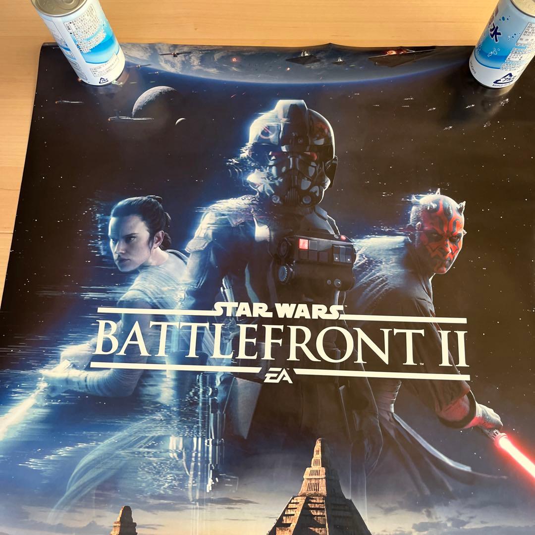 PS4 スターウォーズ　バトルフロントⅡ 非売品ゲームポスター