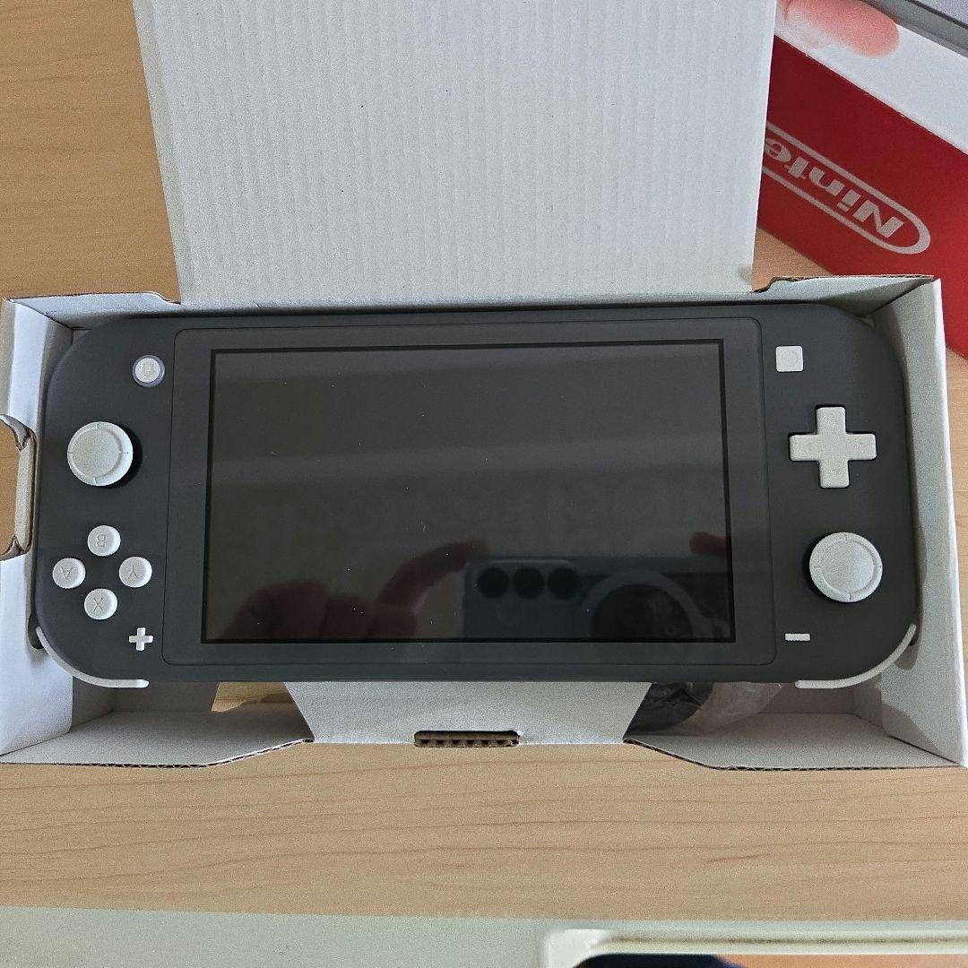Nintendo Switch Lite グレー 箱付き