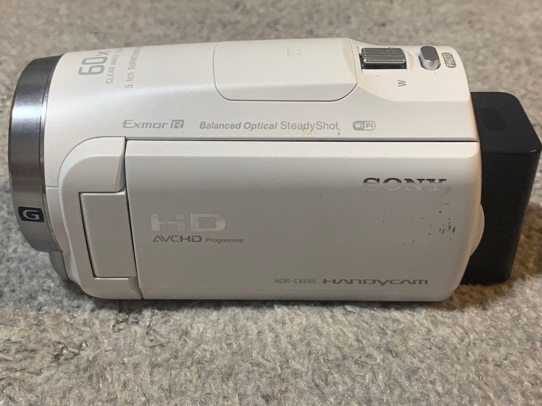 SONY HDR-CX680 ホワイト　箱無し