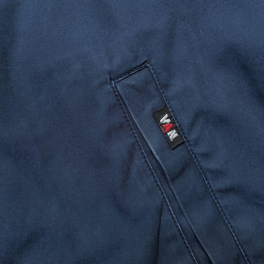 専用VAN JACKETハリントンジャケットLネイビー無地ドッグイヤースウィング