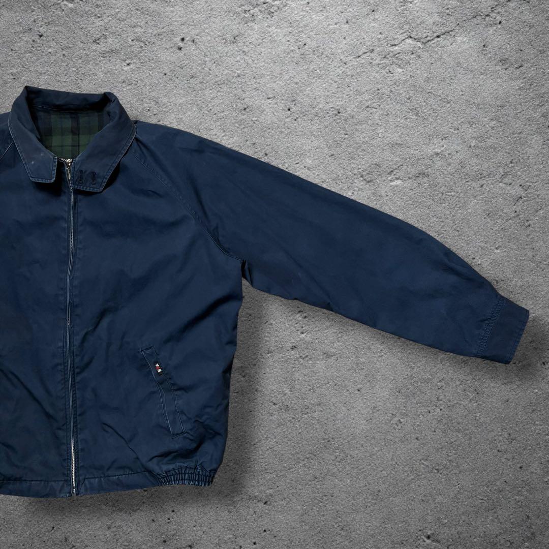 専用VAN JACKETハリントンジャケットLネイビー無地ドッグイヤースウィング