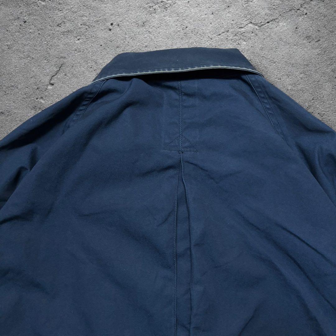 専用VAN JACKETハリントンジャケットLネイビー無地ドッグイヤースウィング
