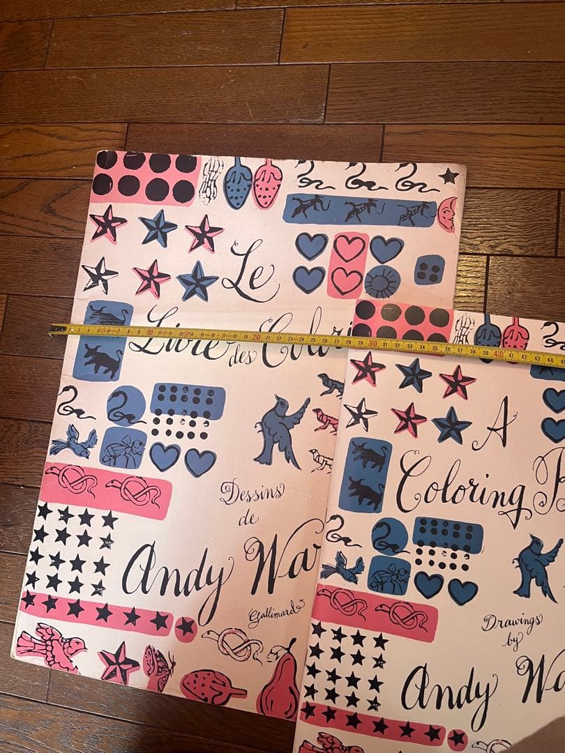 Le Livre des Coloriages Andy Warhol⭐︎塗り絵