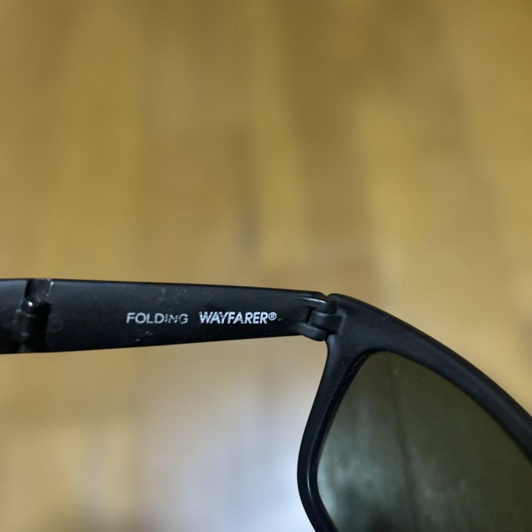 【B&L】Ray-Ban FOLDING WAYFARER 80年代 フランス製