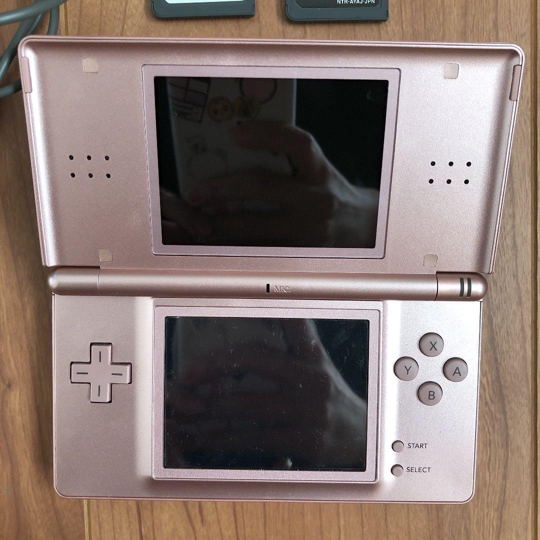 ニンテンドーDS lite本体　アダプター　ソフト4点セット