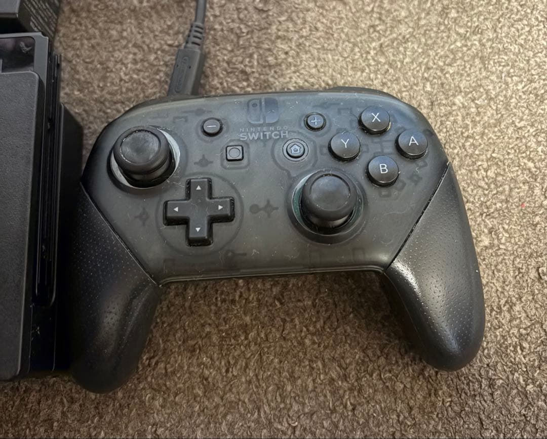 Nintendo Switch 本体 プロコン 周辺機器マイクロSD128GB付