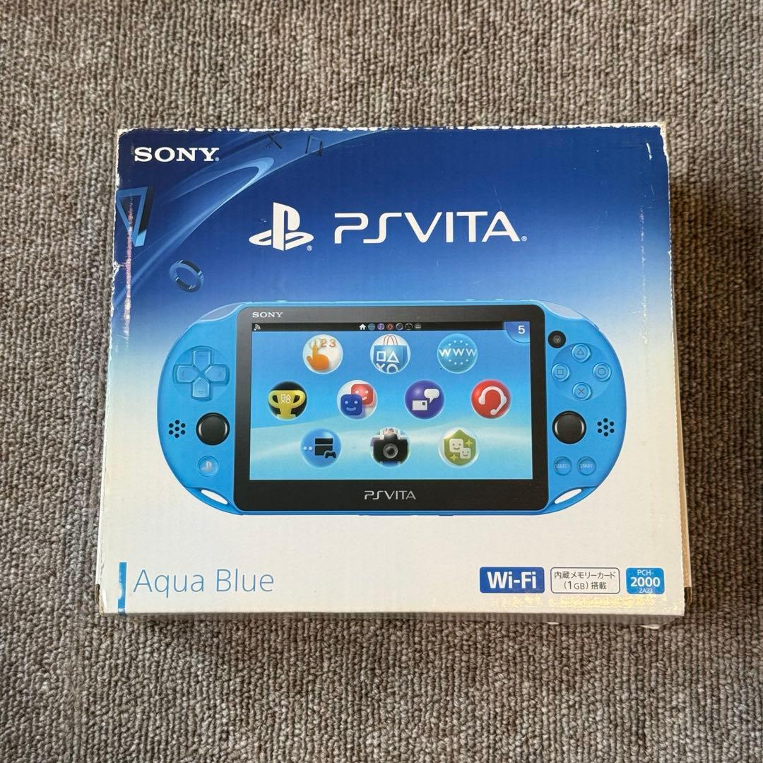 PSVITA PCH-2000 アクアブルー 箱付き