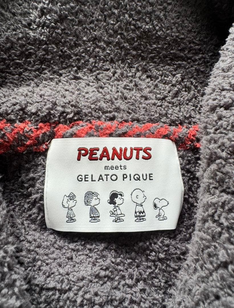 PEANUTS ×GELATO PIQUEカーディガンジェラートピケ　スヌーピー