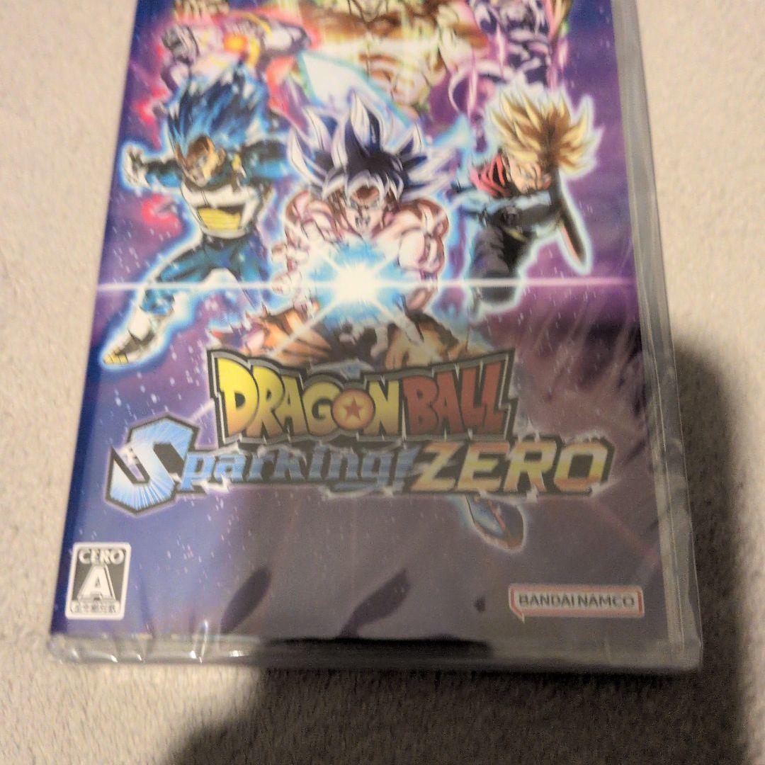 新作ドラゴンボール スパーキングゼロ Nintendo Switch新品未使用