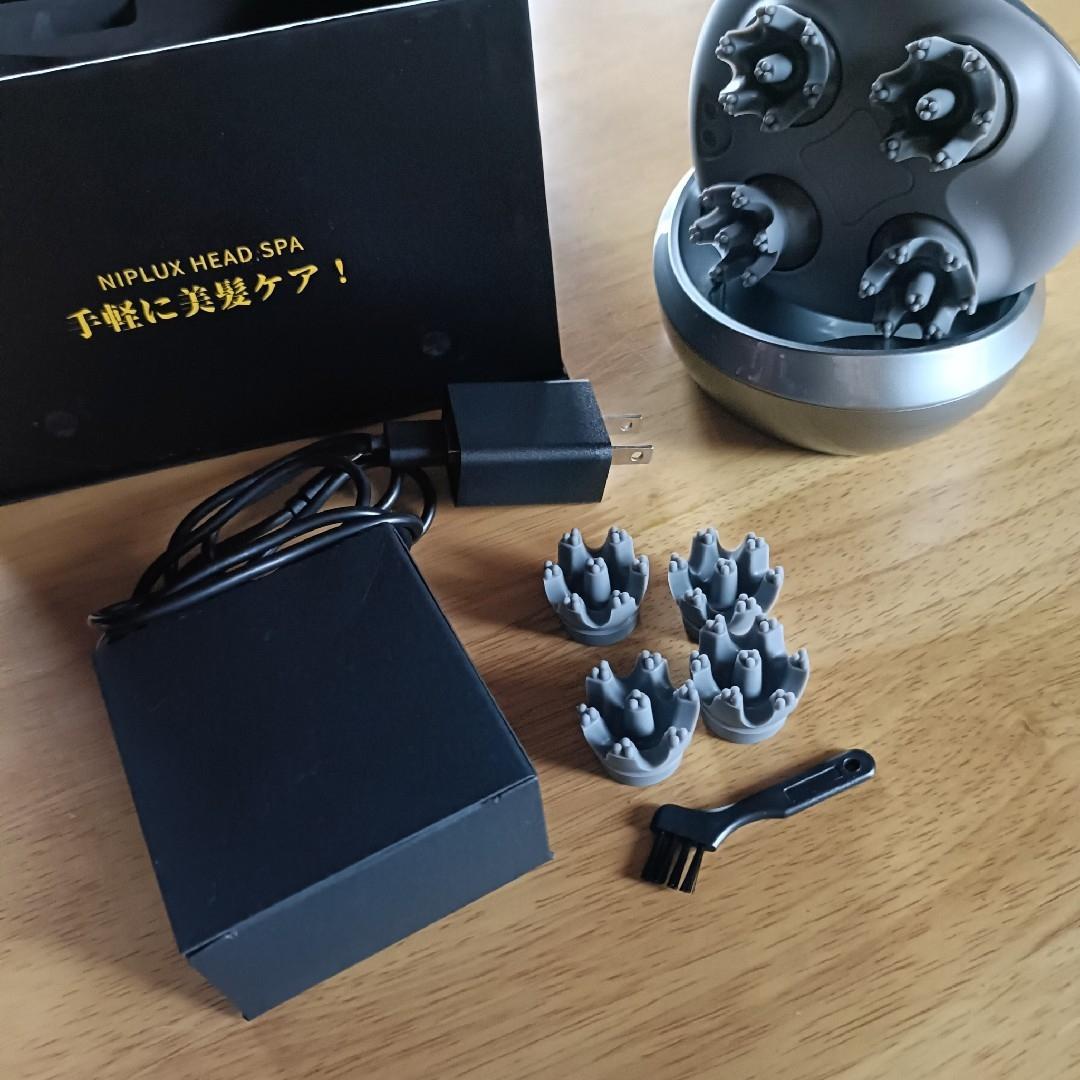 【美品】NIPLUX ヘッドスパ 頭皮NIPLUX ヘッドスパ NP-HS20S