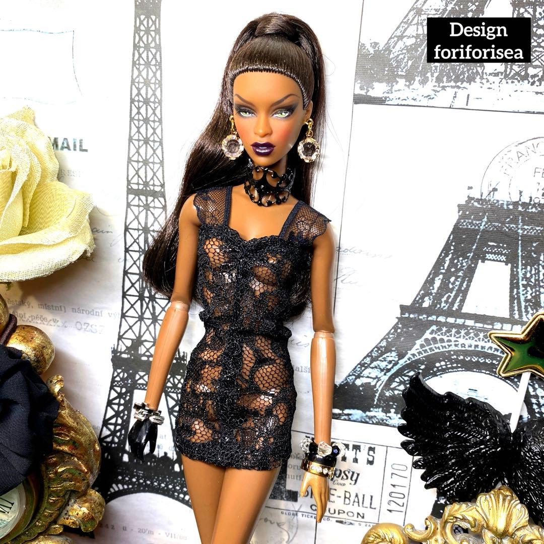 MEGA gorgeous＆luxury see-through dress★