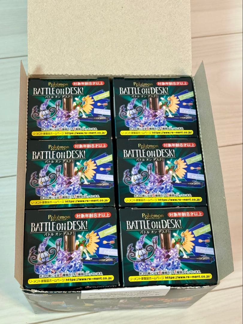 ポケットモンスター　DesQ　BATTLE ON DESK! 全6種