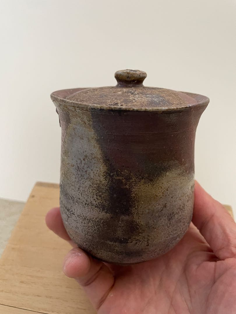 備前焼煎茶器セット(柴岡一海作)