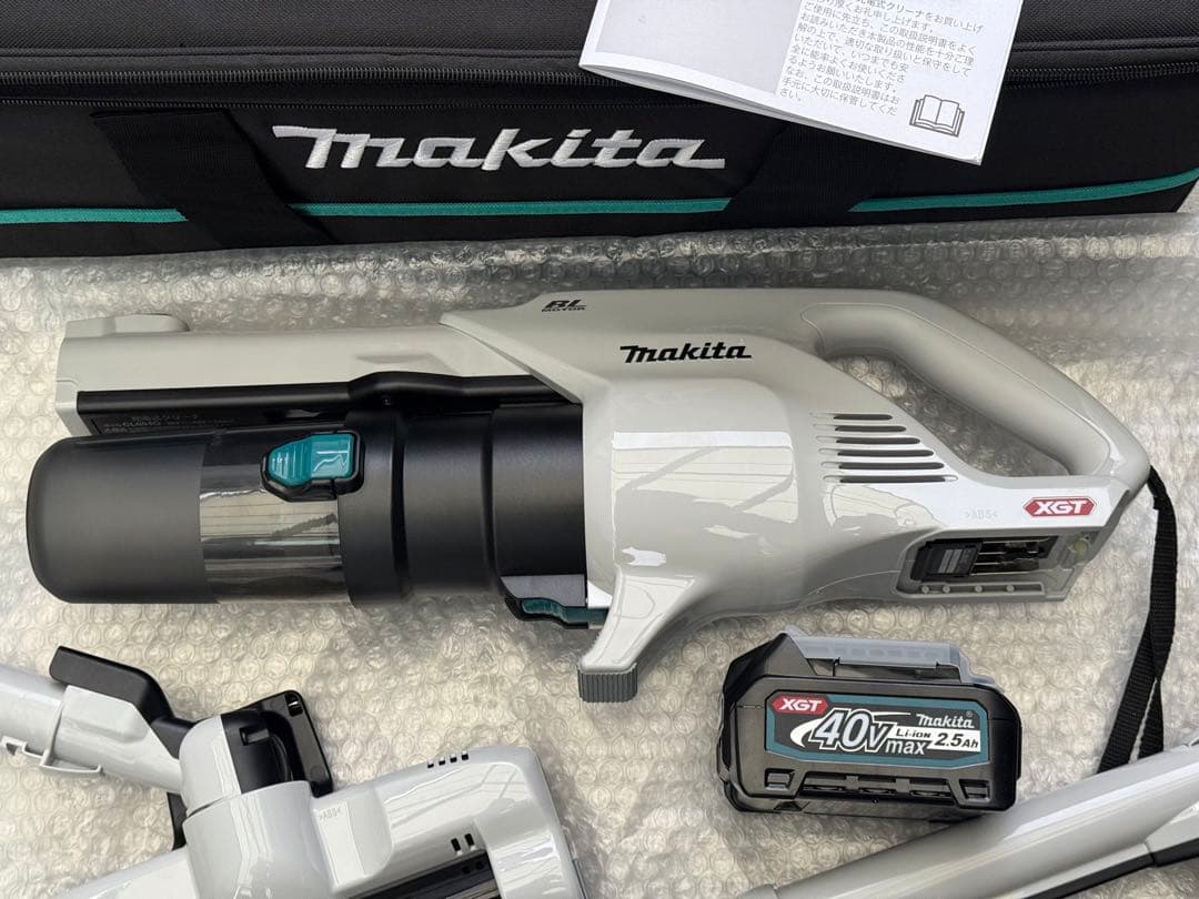 【新品】 40V マキタ CL004G 充電式 クリーナ 掃除機 バッテリー付き