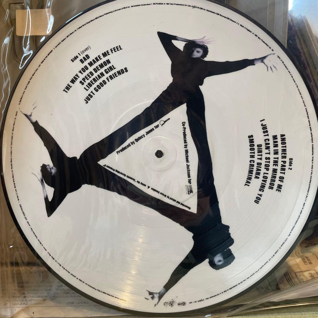 MichaelJackson BAD マイケルジャクソン LPレコード