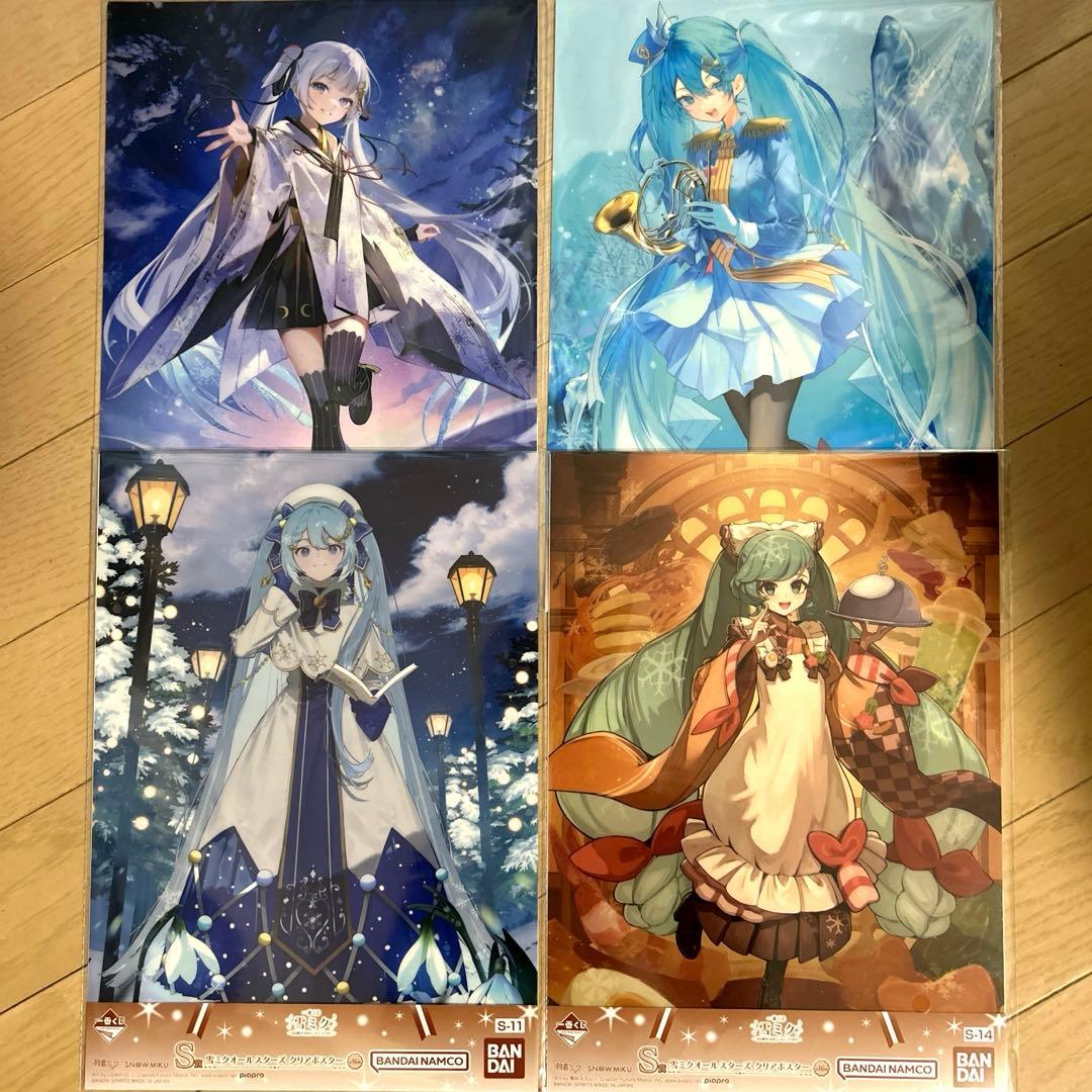 ち*こ様 一番くじ 雪ミク 2026 B賞 C賞 E賞 F賞 J賞 L賞 M賞
