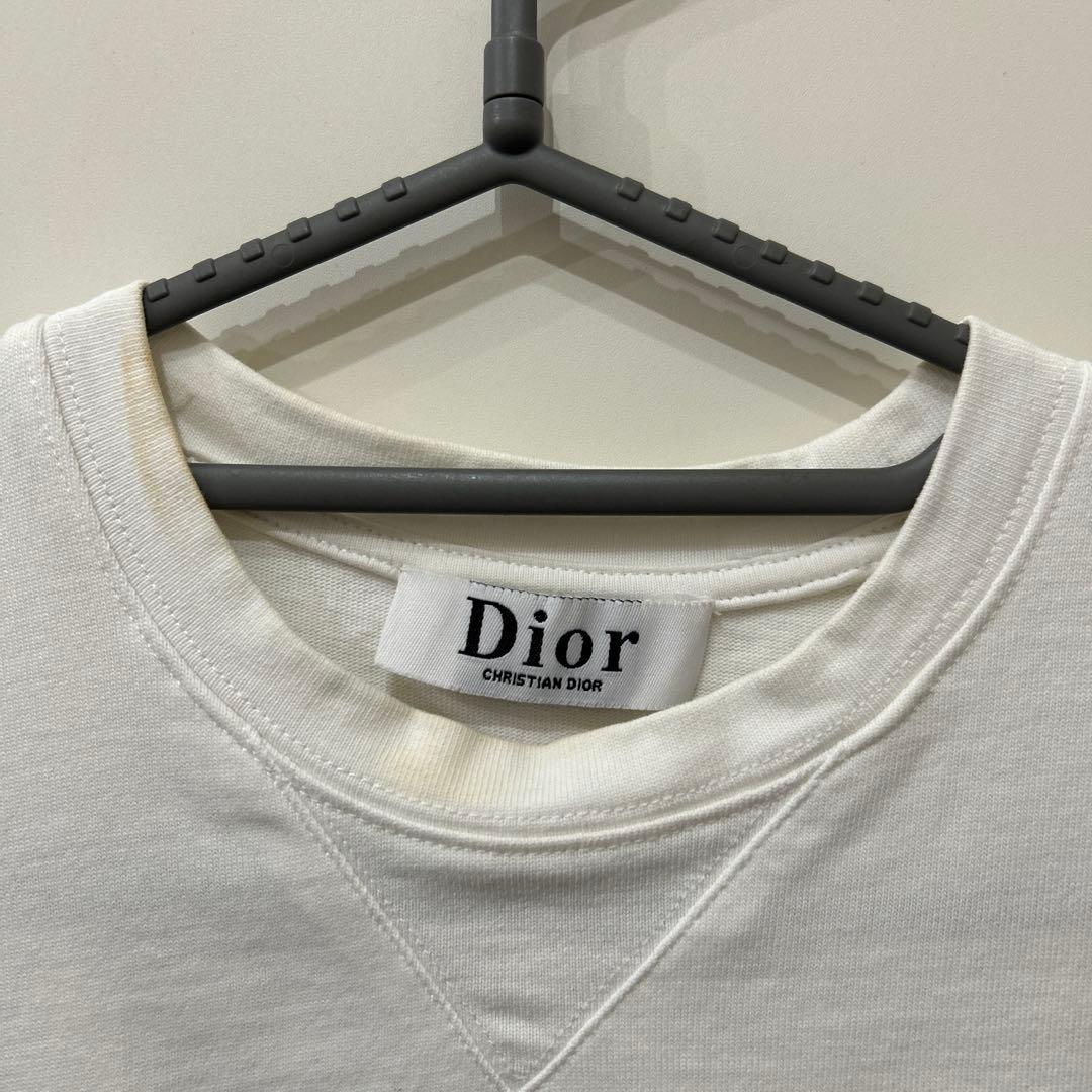 Dior ホワイト Tシャツ ロゴプリント