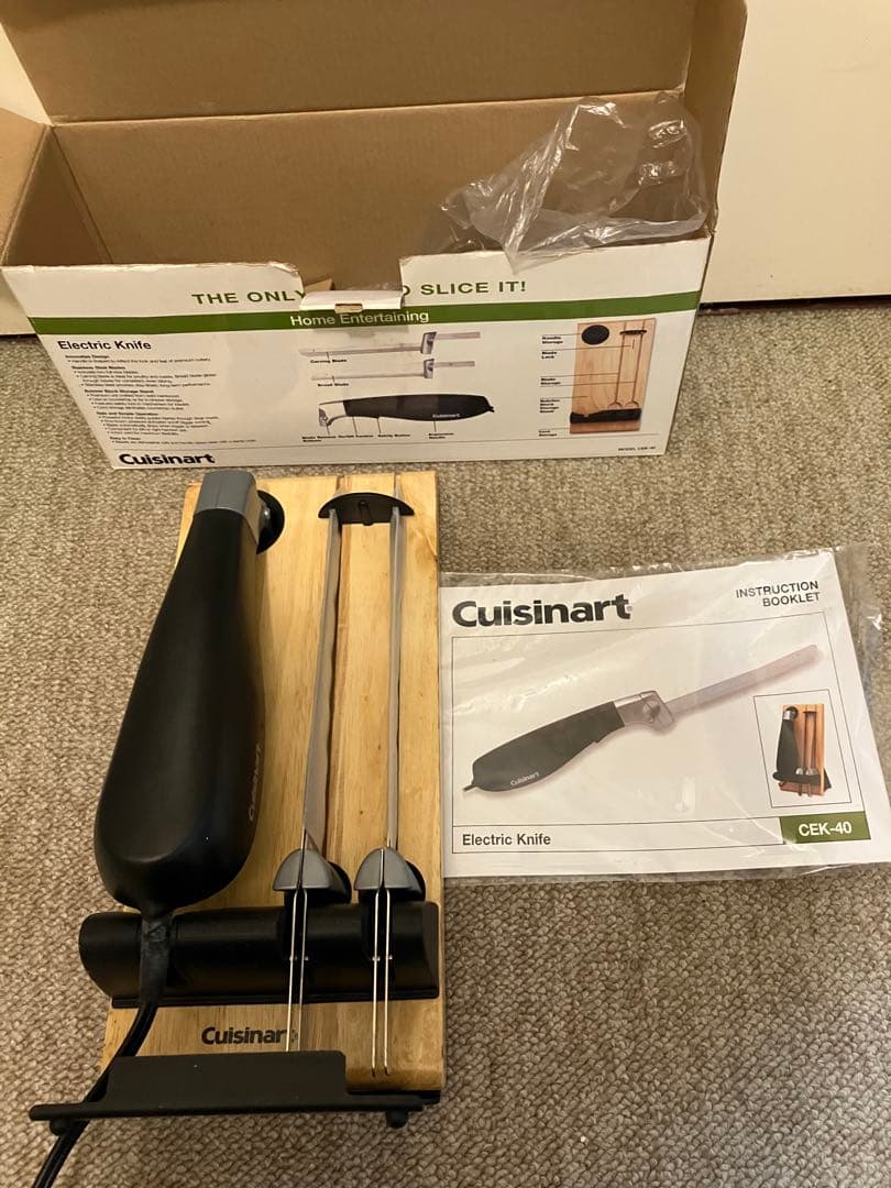 Cuisinart 電動ナイフElectric Knife CEK-40