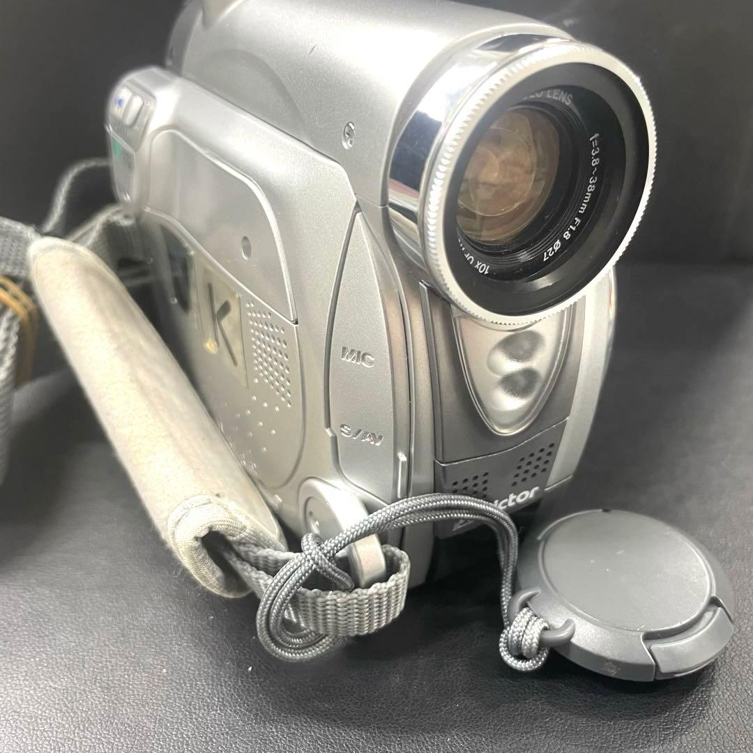 【E】Victor ビクター デジタルビデオカメラ GR-D230-S 現状品