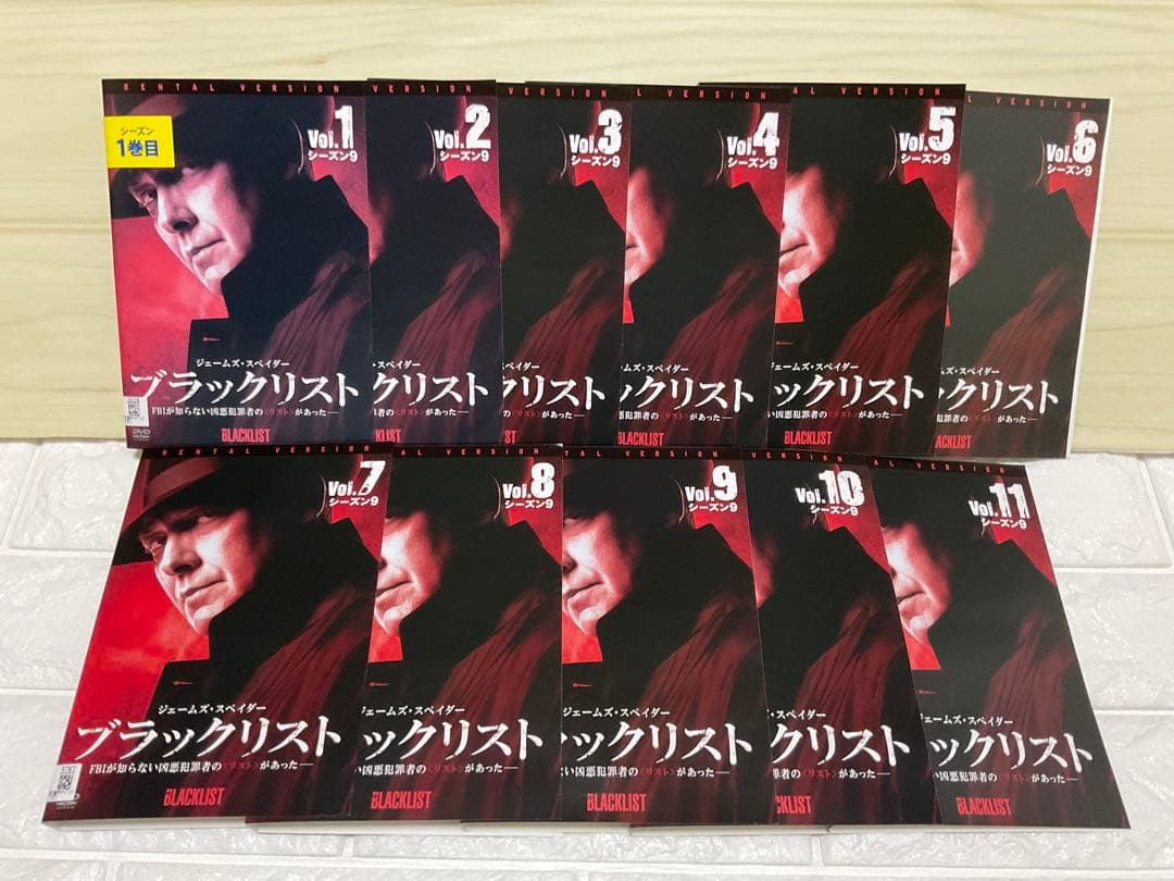 ブラックリスト　シーズン9 DVD 全巻セット　レンタル落ち