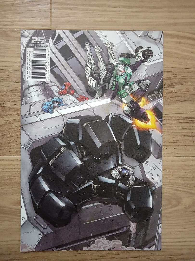 2009年 IDW トランスフォーマー スポットライト メトロプレックス 原書