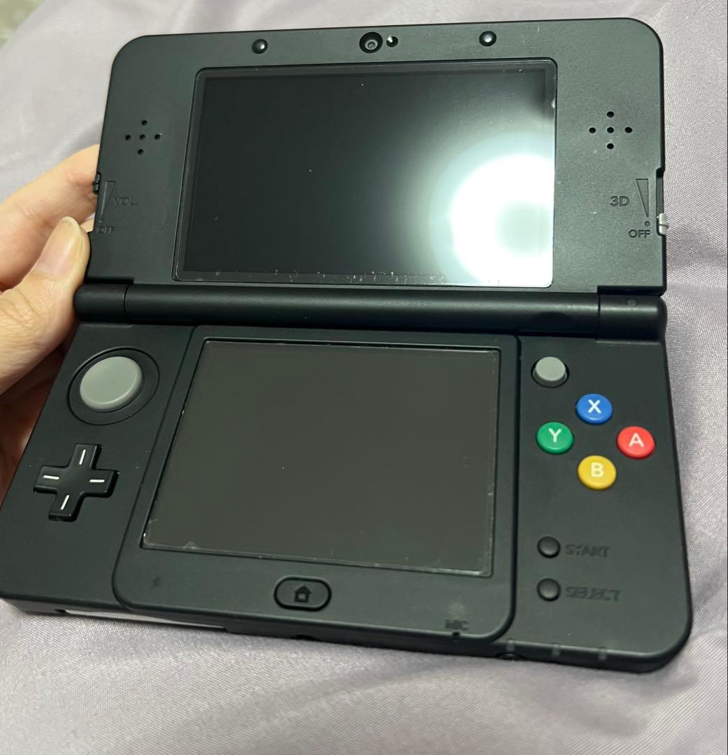 Newニンテンドー3DS ブラック 本体 ポケモンX アルファサファイアセット