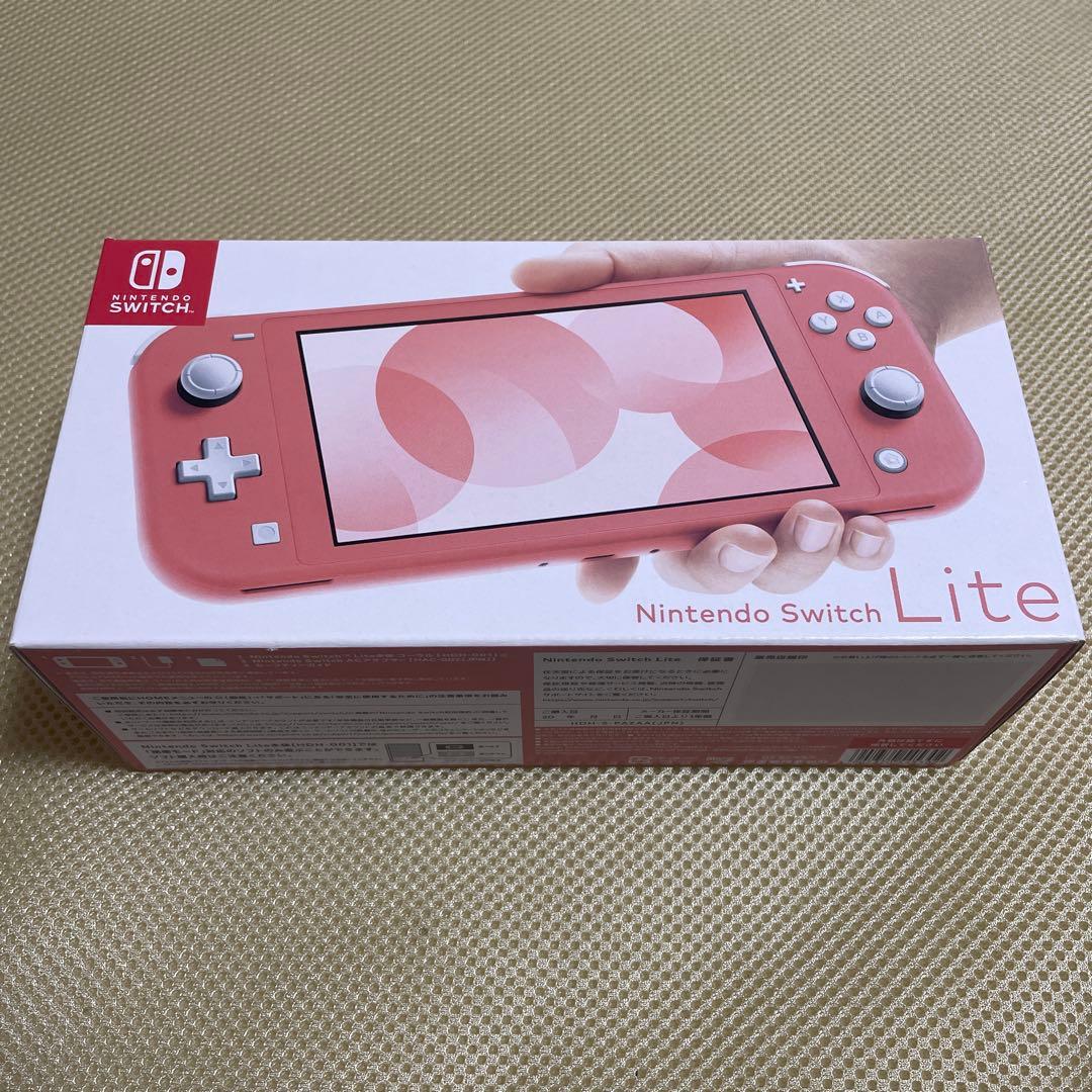 【新品/未使用】Nintendo Switch Lite ピンク 本体