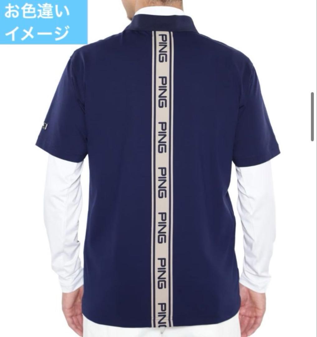 【新品LL】PING レイヤード ポロシャツ & インナー　セット　メンズ